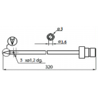 Gunther L320 3mm Injector Needles